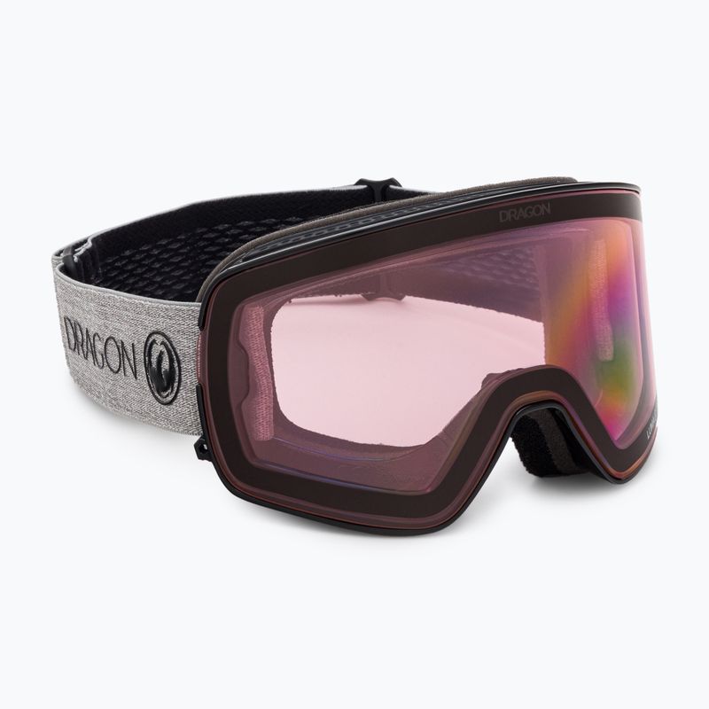 Gogle narciarskie DRAGON NFX2 switch/lumalens photochromic light rose 43658/6030062