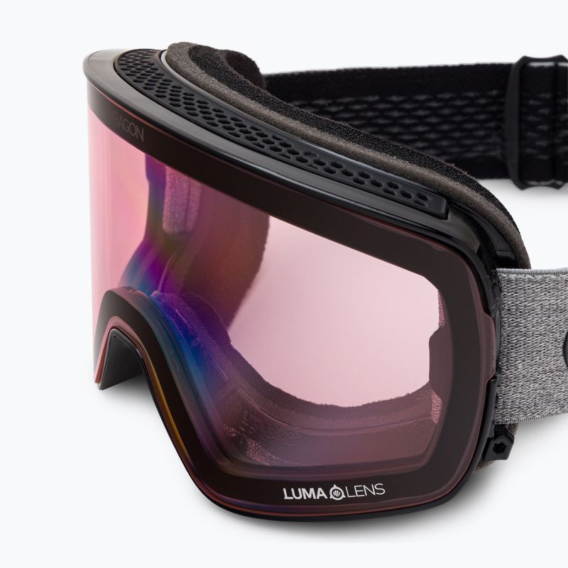 Gogle narciarskie DRAGON NFX2 switch/lumalens photochromic light rose 43658/6030062 5