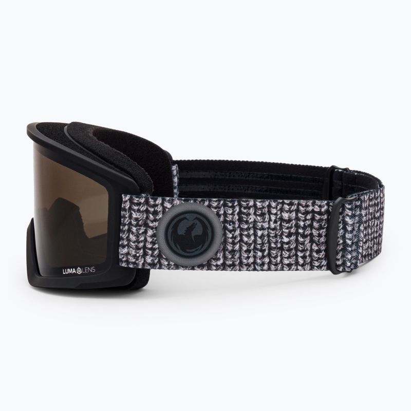 Gogle narciarskie DRAGON DX3 OTG sweater weather/lumalens dark smoke 4