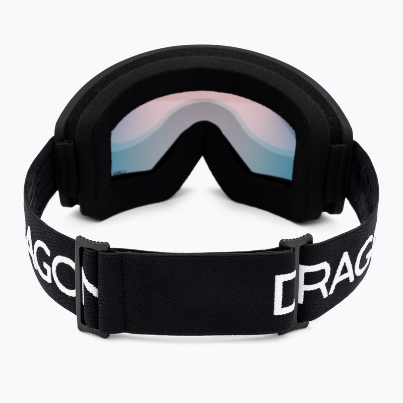 Gogle narciarskie DRAGON DX3 L OTG black/lumalens red ion 3