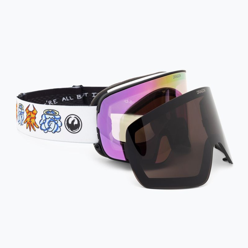 Gogle narciarskie DRAGON NFX2 forest bailey signature/lumalens pink ion/midnight