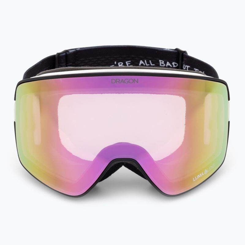 Gogle narciarskie DRAGON NFX2 forest bailey signature/lumalens pink ion/midnight 3