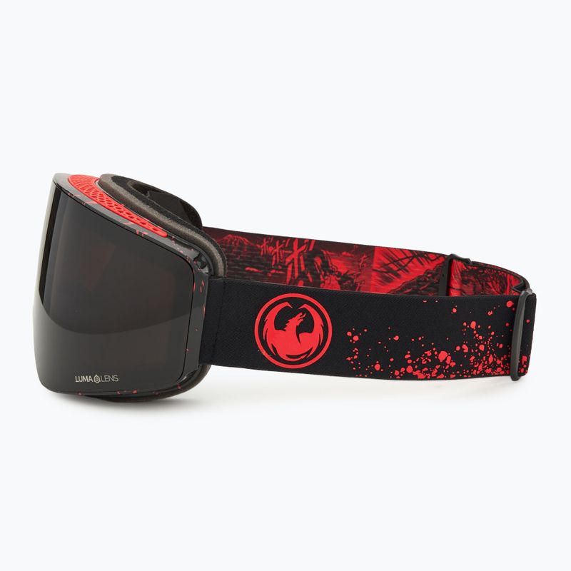 Gogle narciarskie DRAGON PXV kaiju/lumalens midnight+lumalens light rose 5