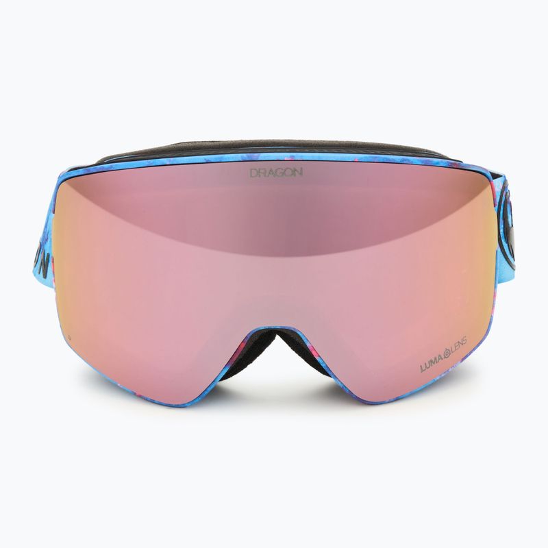 Gogle narciarskie DRAGON NFX2 predator/lumalens rosegold ion+lumalens midnight 3