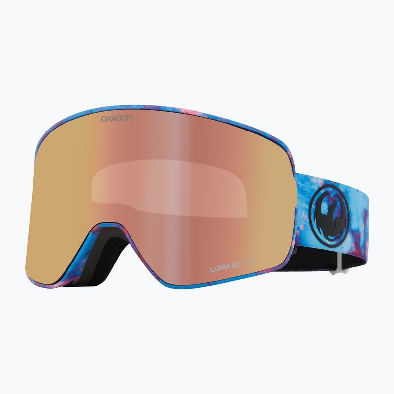 Gogle narciarskie DRAGON NFX2 predator/lumalens rosegold ion+lumalens midnight 6