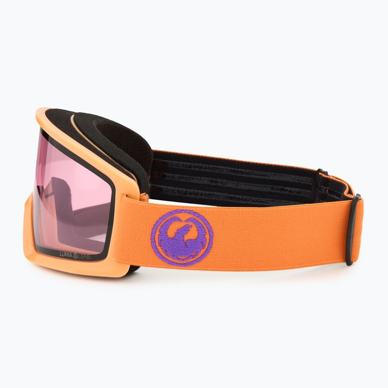 Gogle narciarskie DRAGON DX3 OTG apricot/lumalens light rose 4