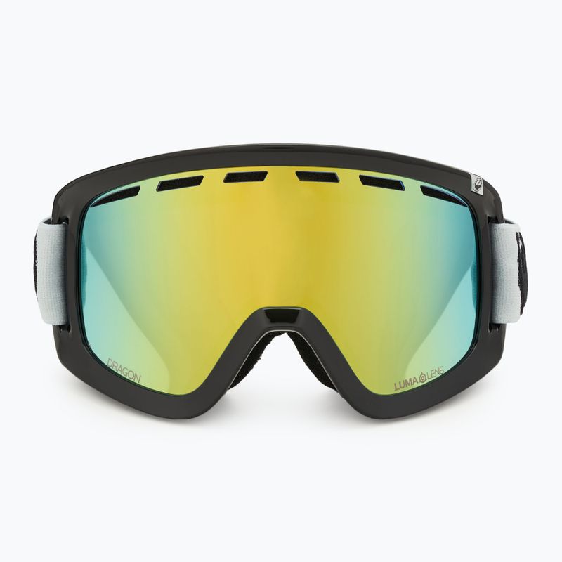 Gogle narciarskie DRAGON D1 OTG classic grey/lumalens gold ion+lumalens light rose 3