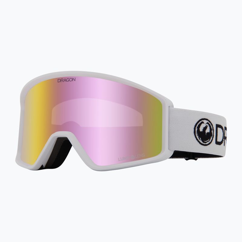 Gogle narciarskie DRAGON DXT OTG white/lumalens pink ion 5