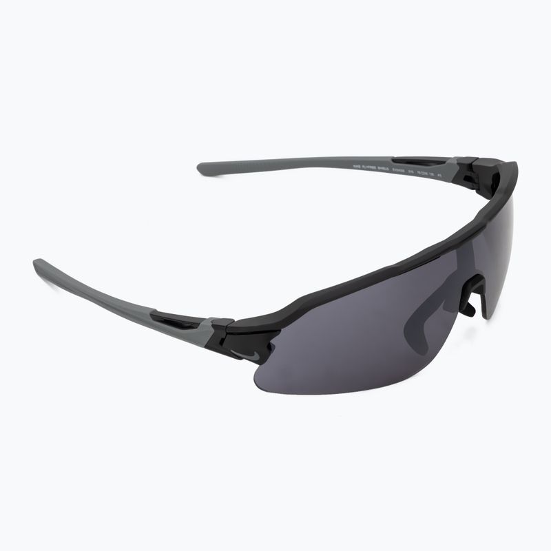 Okulary przeciwsłoneczne Nike Flyfree Shield matte black/grey/ll orange 2
