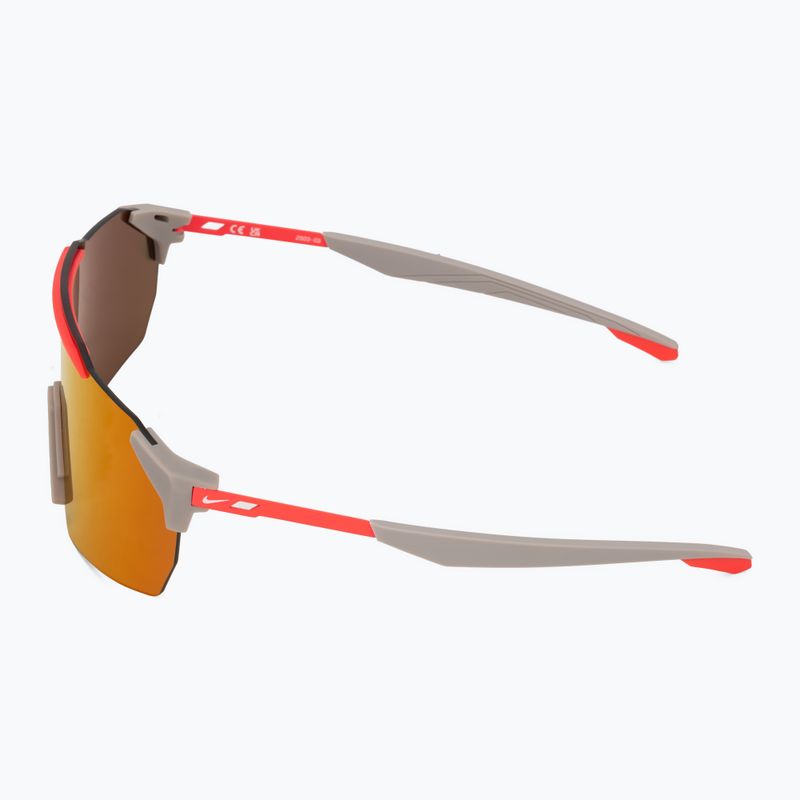 Okulary przeciwsłoneczne Nike Limitless Shield college grey/orange mirror 4