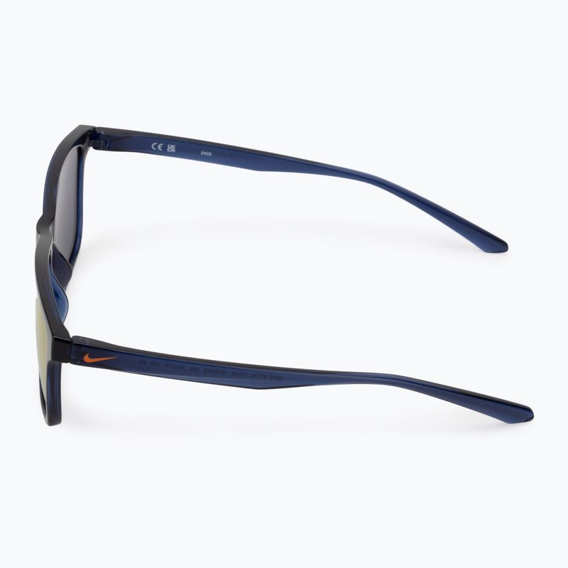 Okulary przeciwsłoneczne Nike Vital Core blue void/orange mirror 4