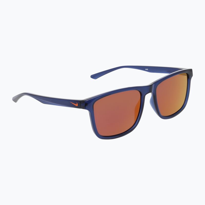 Okulary przeciwsłoneczne Nike Vital Core blue void/orange mirror