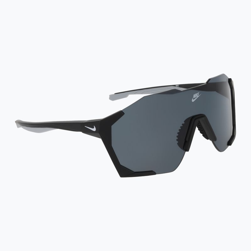 Okulary przeciwsłoneczne Nike Charged Shield matte black/grey