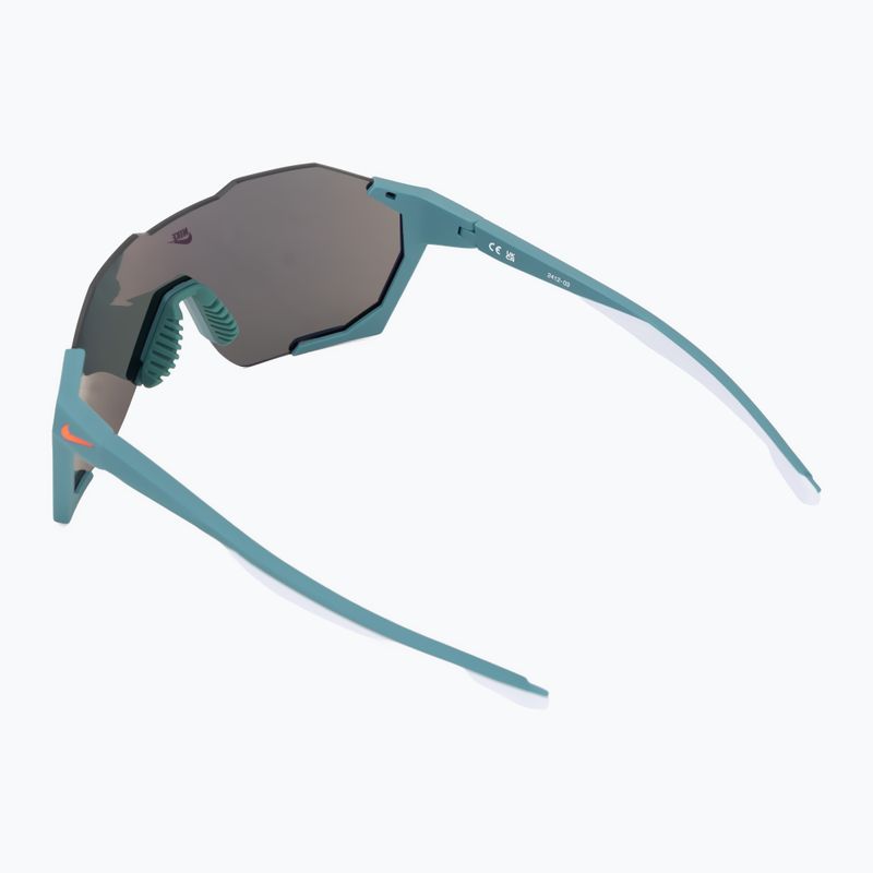 Okulary przeciwsłoneczne Nike Charged Shield matte bicoastal/purple mirror 2