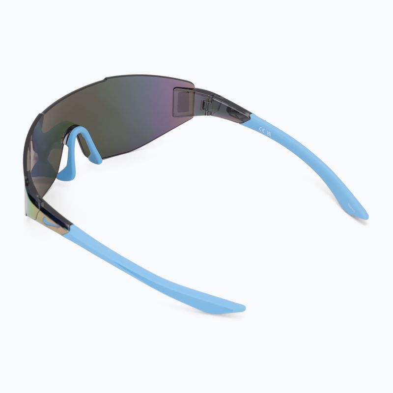 Okulary przeciwsłoneczne Nike Athena Edge university blue/magenta mirror 2