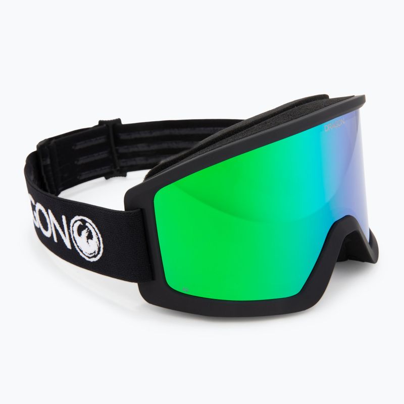 Gogle narciarskie DRAGON DX3 L OTG black/lumalens green ion