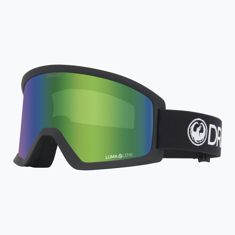 Gogle narciarskie DRAGON DX3 L OTG black/lumalens green ion