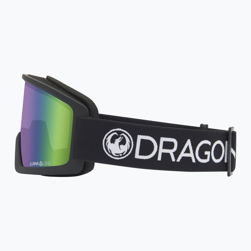 Gogle narciarskie DRAGON DX3 L OTG black/lumalens green ion 3