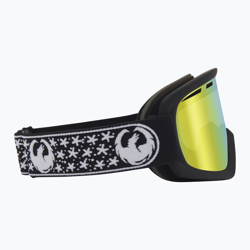 Gogle narciarskie DRAGON D1 OTG mikkel bang/lumalens gold ion/lumalens amber 4