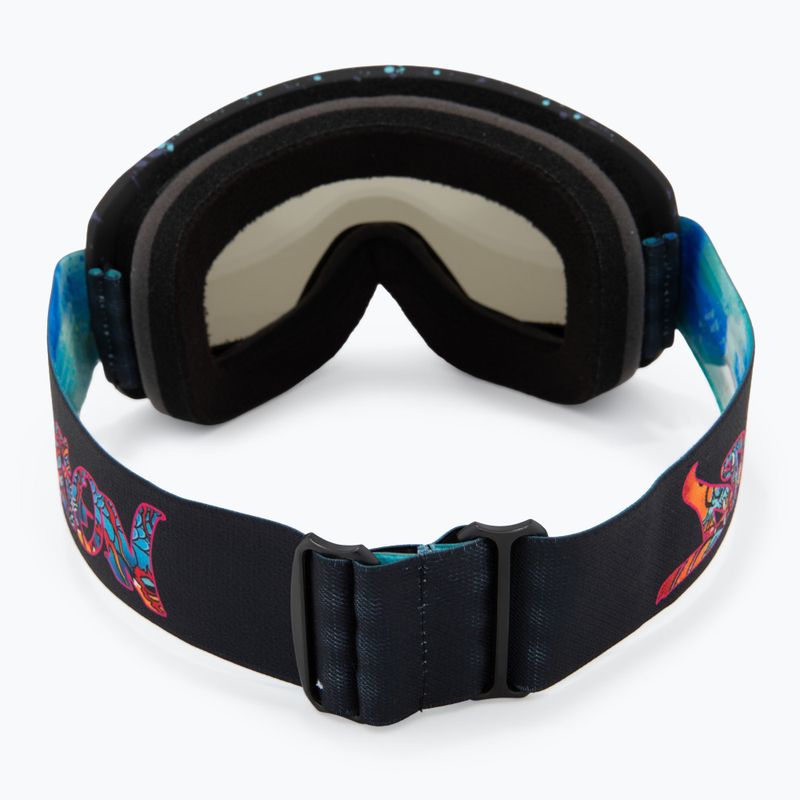 Gogle narciarskie DRAGON D1 OTG rattle can/lumalens dark smoke/lumalens flash blue 4