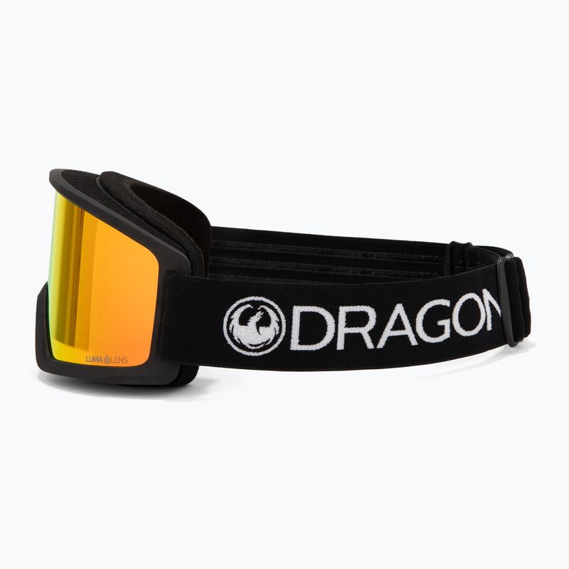 Gogle narciarskie DRAGON DX3 OTG black/lumalens red ion 4