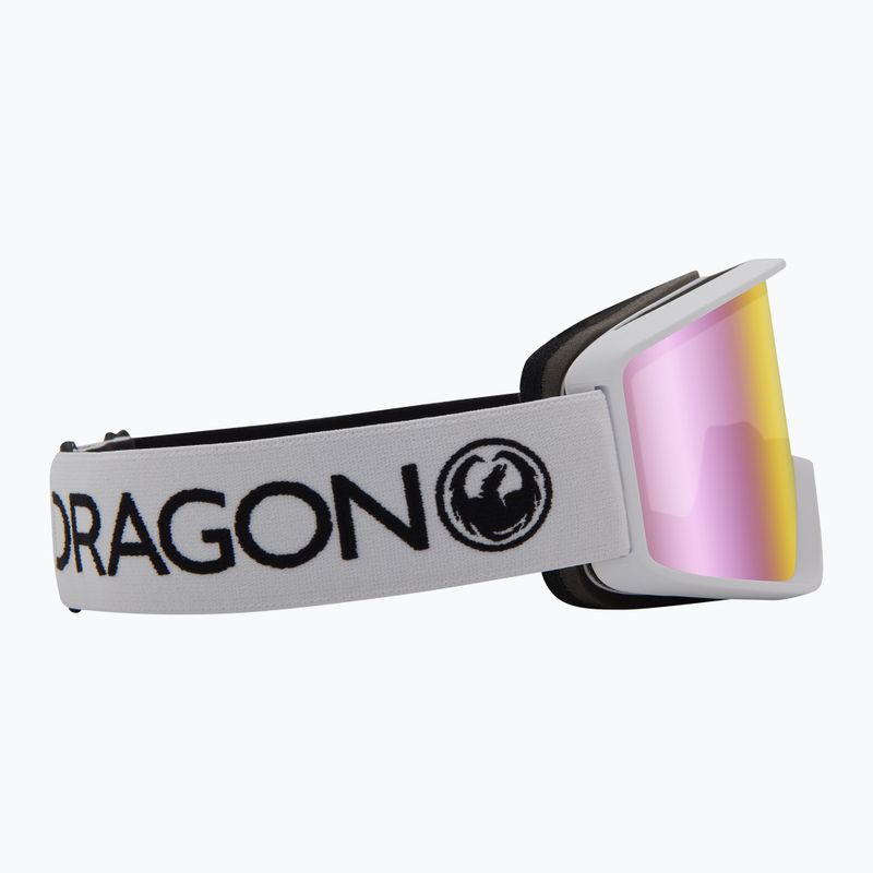 Gogle narciarskie DRAGON DX3 OTG white/lumalens pink ion 7