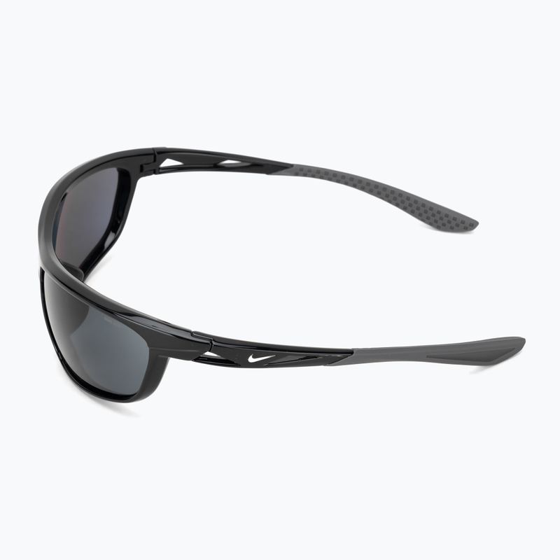 Okulary przeciwsłoneczne Nike Windtrack Run black / grey 4