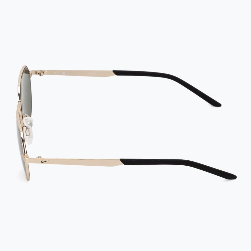 Okulary przeciwsłoneczne Nike Traveler Trend satin gold/green 4