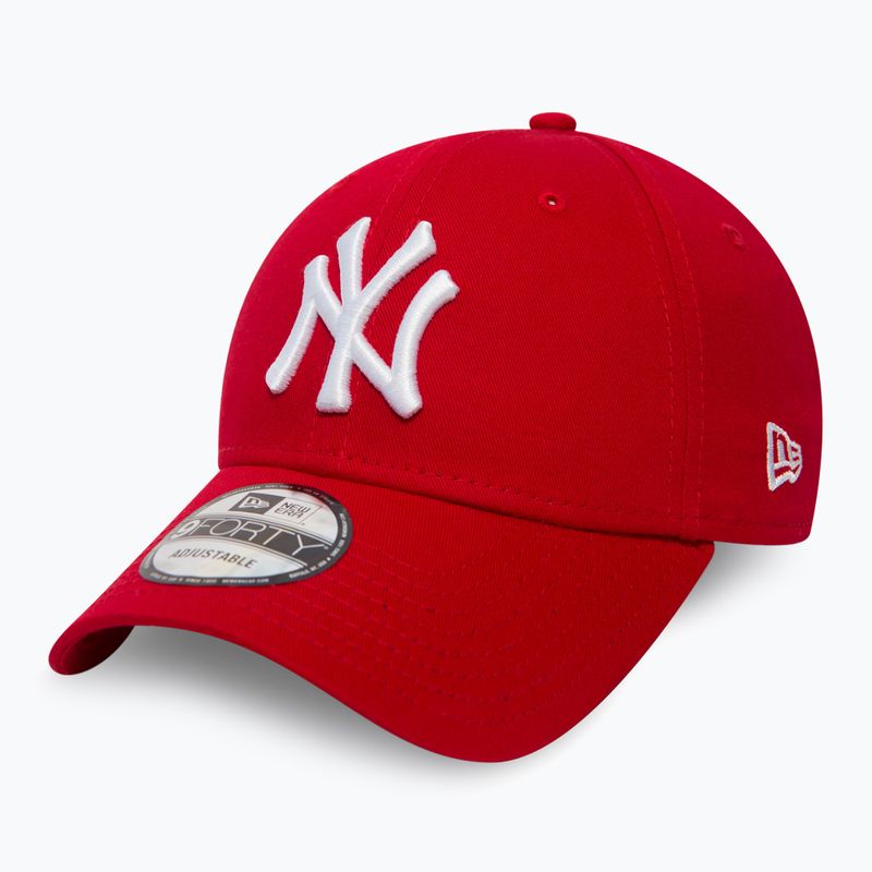 Czapka z daszkiem New Era League Essential 9Forty New York Yankees red 3