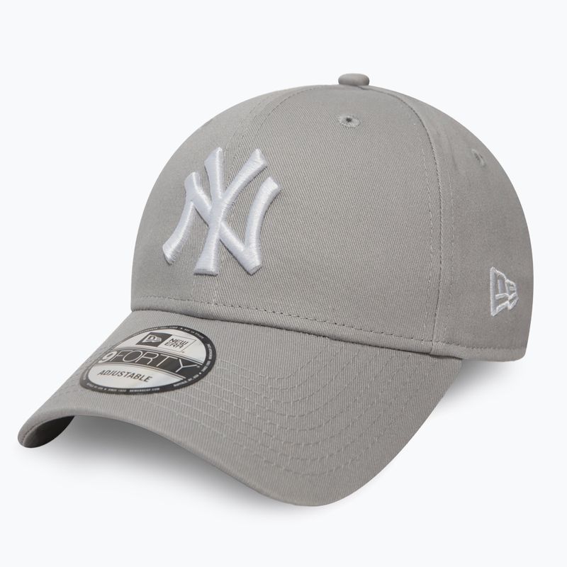 Czapka z daszkiem New Era League Essential 9Forty New York Yankees grey 3