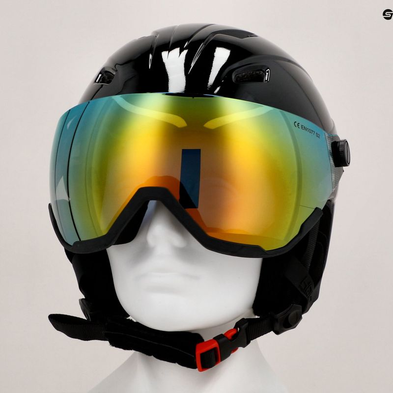 Kask narciarski 4F F032 deep black 11