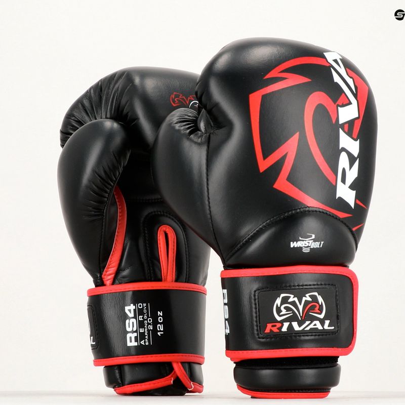 Rękawice bokserskie Rival Aero Sparring 2.0 black 14