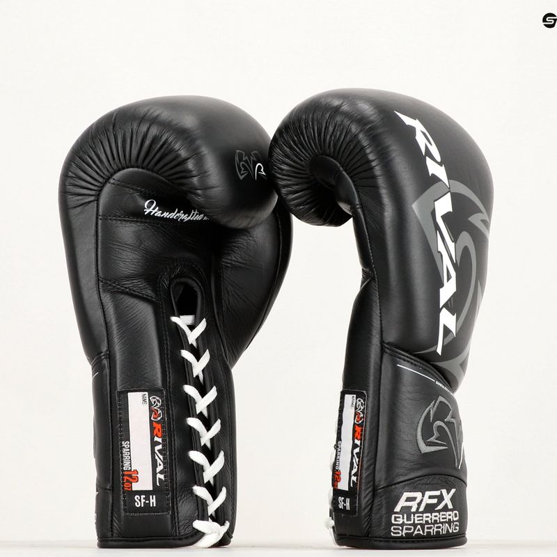 Rękawice bokserskie Rival RFX-Guerrero Sparring -SF-H black 9