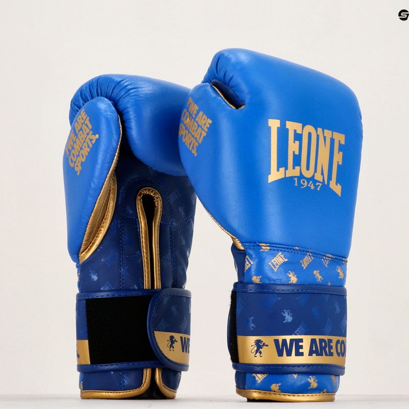 Rękawice bokserskie LEONE 1947 DNA blue 14