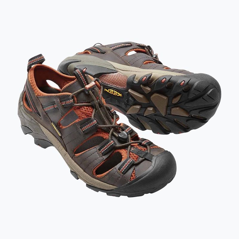 Sandały męskie KEEN Arroyo II black olive/bombay brown 7
