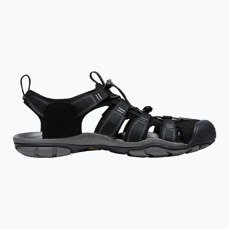 Sandały męskie KEEN Clearwater CNX black/gargoyle 10