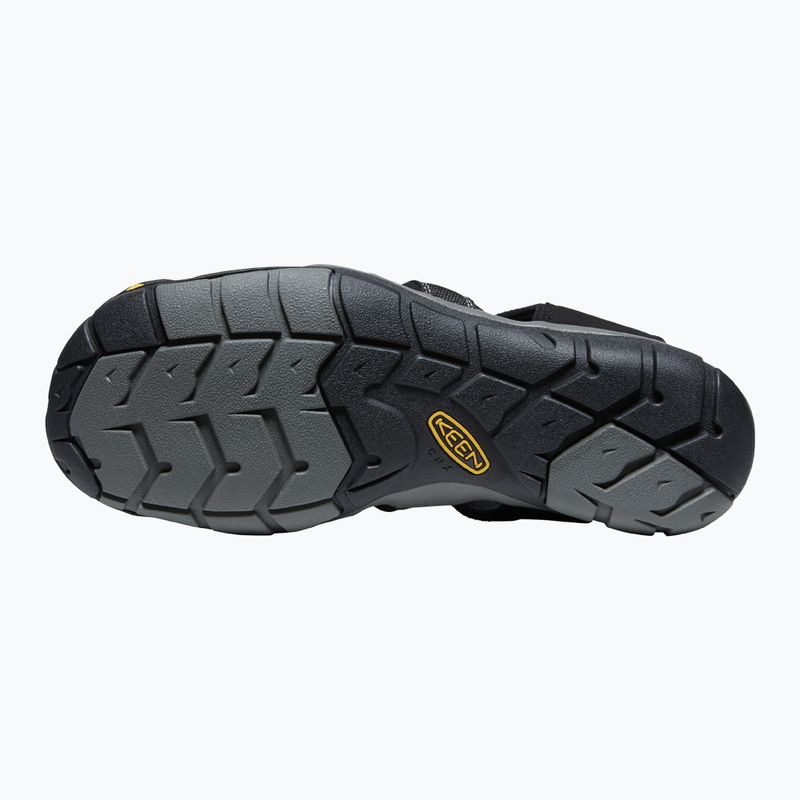 Sandały męskie KEEN Clearwater CNX black/gargoyle 14