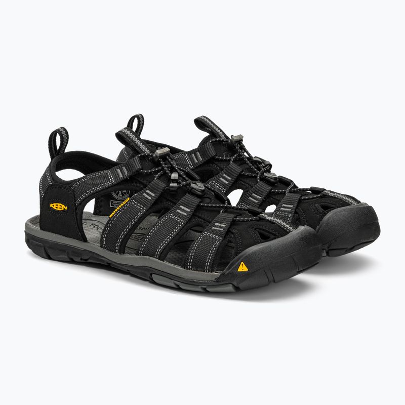 Sandały męskie KEEN Clearwater CNX black/gargoyle 4