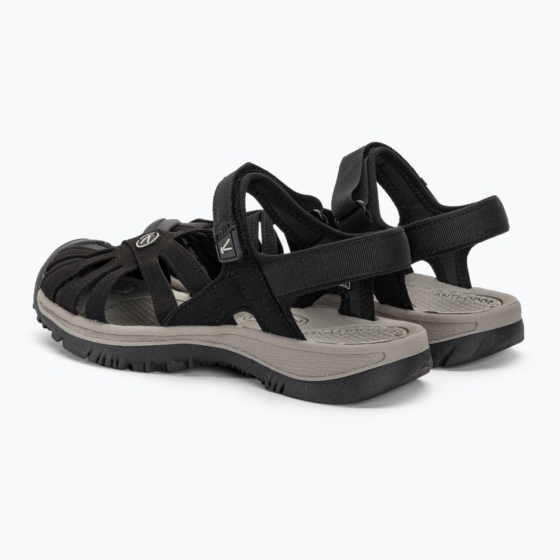 Sandały damskie KEEN Rose black/neutral gray 3