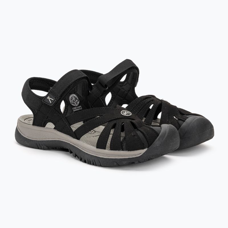Sandały damskie KEEN Rose black/neutral gray 4