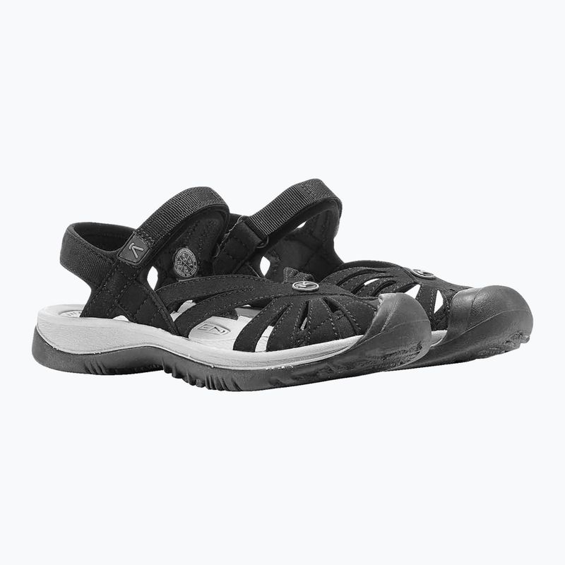 Sandały damskie KEEN Rose black/neutral gray 8