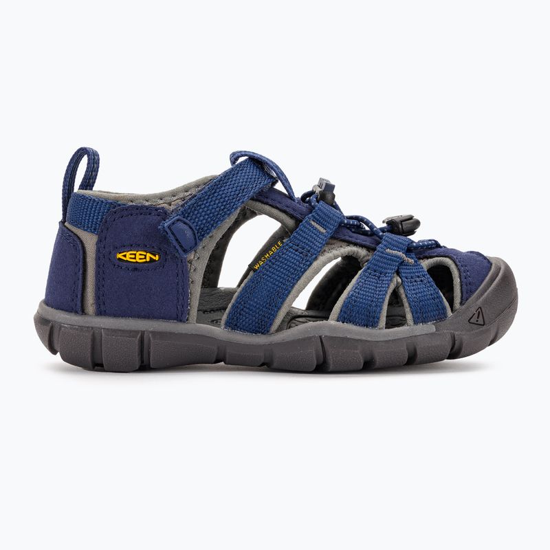 Sandały dziecięce KEEN Seacamp II CNX blue depths/gargoyole 2