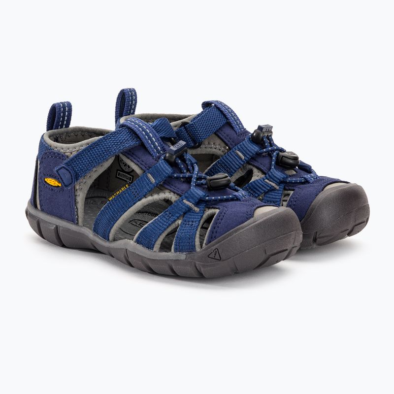 Sandały dziecięce KEEN Seacamp II CNX blue depths/gargoyole 4