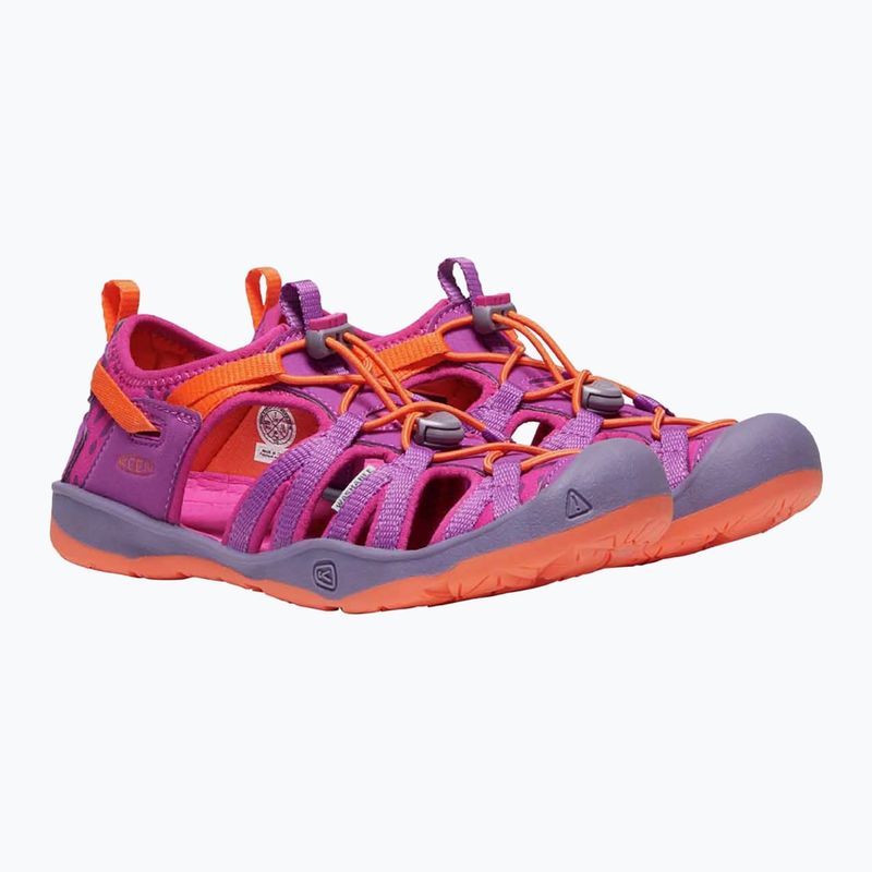 Sandały juniorskie KEEN Moxie purple wine/nasturtium 9