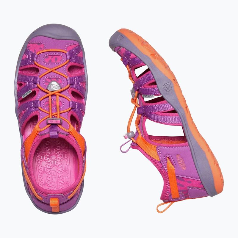 Sandały juniorskie KEEN Moxie purple wine/nasturtium 10