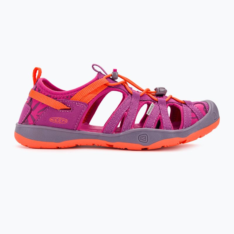 Sandały juniorskie KEEN Moxie purple wine/nasturtium 2