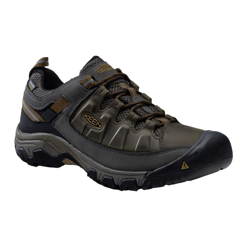 Buty trekkingowe męskie KEEN Targhee III WP black olive/golden brown