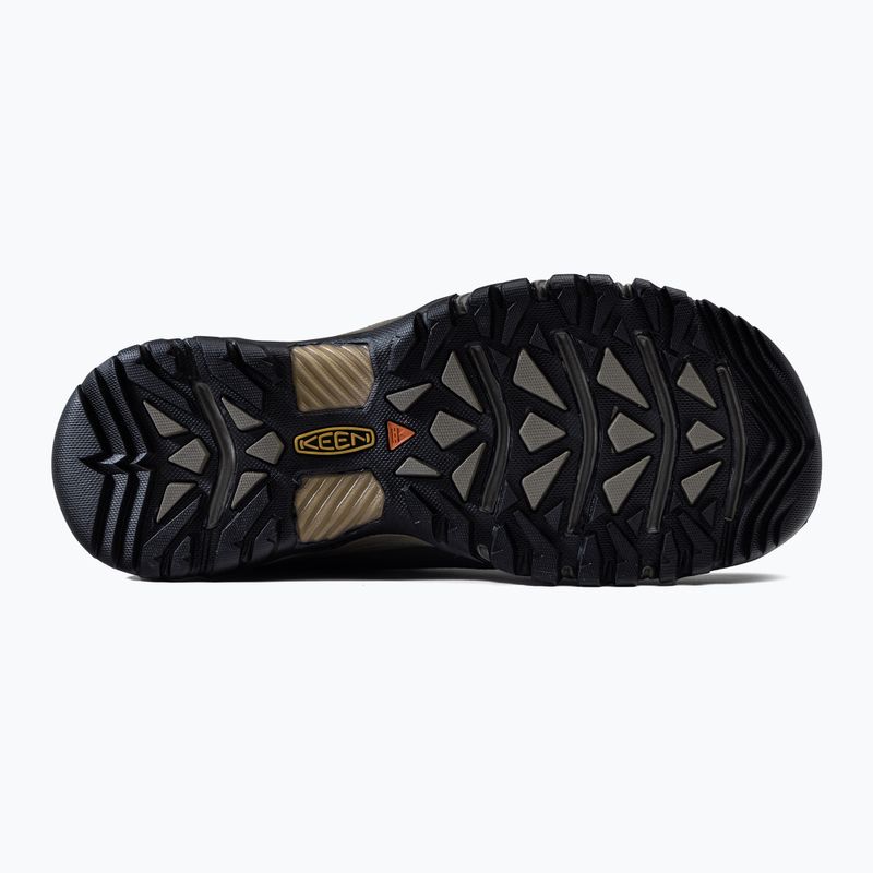 Buty trekkingowe męskie KEEN Targhee III WP black olive/golden brown 4