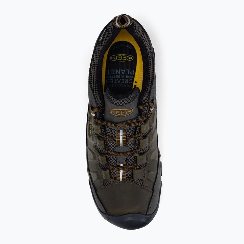 Buty trekkingowe męskie KEEN Targhee III WP black olive/golden brown 6