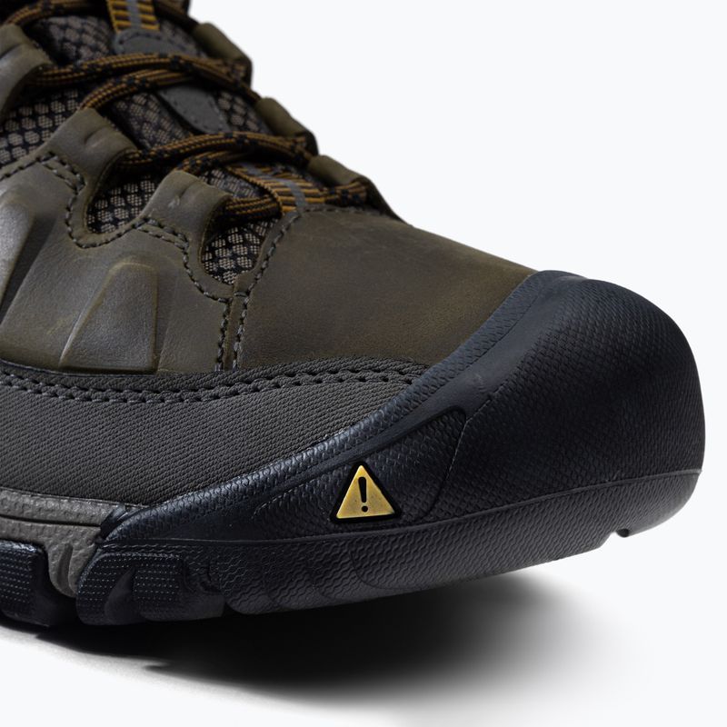 Buty trekkingowe męskie KEEN Targhee III WP black olive/golden brown 7